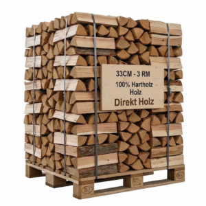 Brennholz 33 cm - Palette 3RM